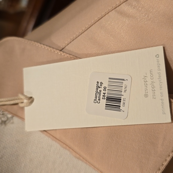 Silky Champagne blouse - Picture 4 of 7